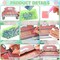 13 Pcs Seasonal Interchangeable Diamond Art Valentines XOXO, Easter, Irish, Spring Summer Festival Diamond Painting Hanging Sign Seasonal Interchangeable Welcome Sign for Home Front Door(Red)